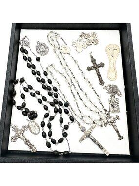 Sterling Silver Religious Lot 103 Grams Wear Scrap or Resell All XRF Tested